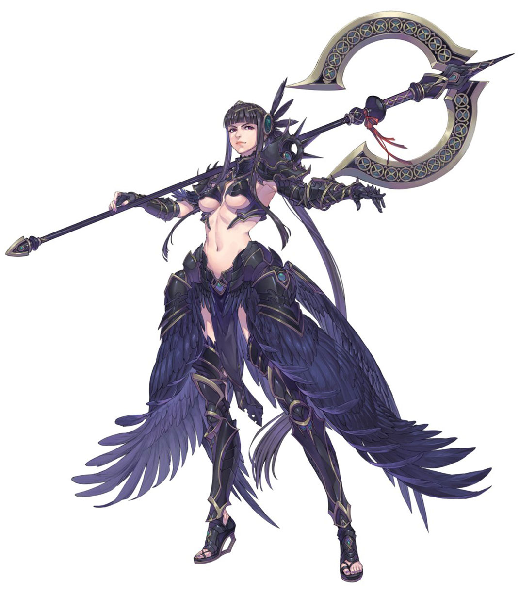 Violent Axe Kokuyo Concept Art from Valkyrie Anatomia: The Origin