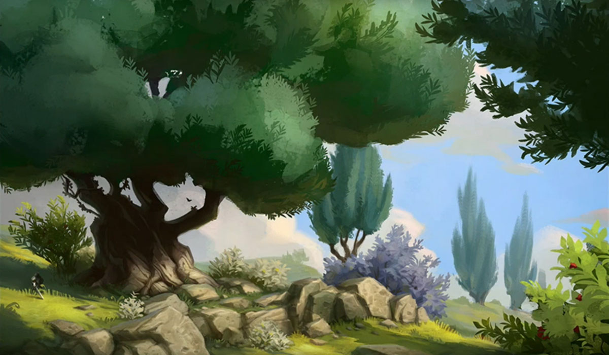 Azsuna Concept Art from World of Warcraft: Legion