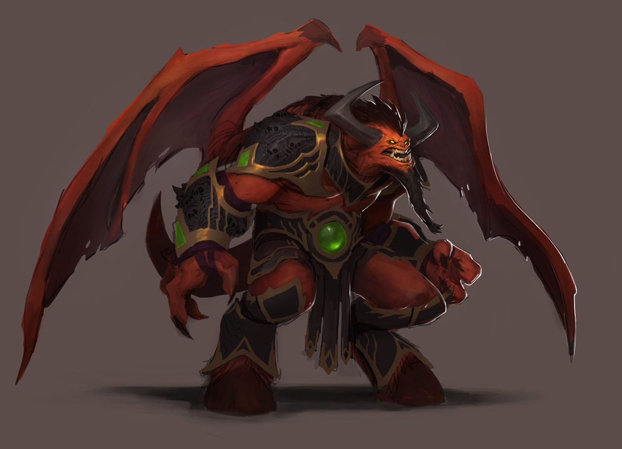 Doomguard Concept Art from World of Warcraft: Legion