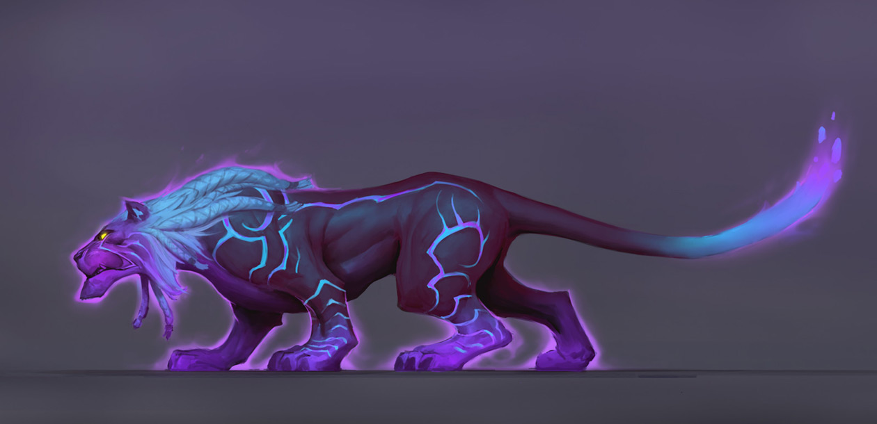 Highborne Saber Concept Art from World of Warcraft: Legion