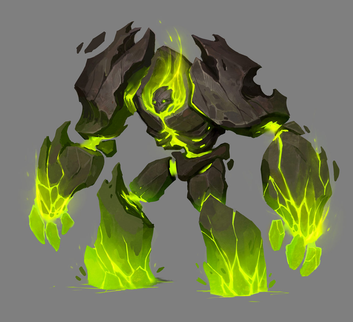 Infernal Concept Art from World of Warcraft: Legion