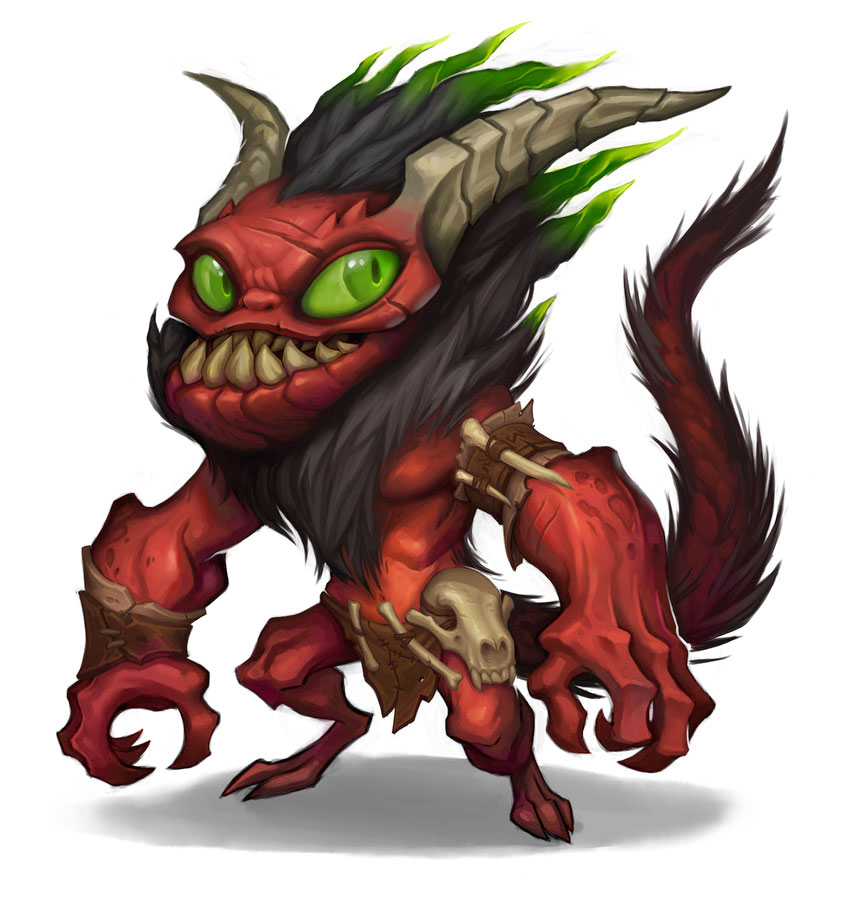 Little Demon Concept Art from World of Warcraft: Legion