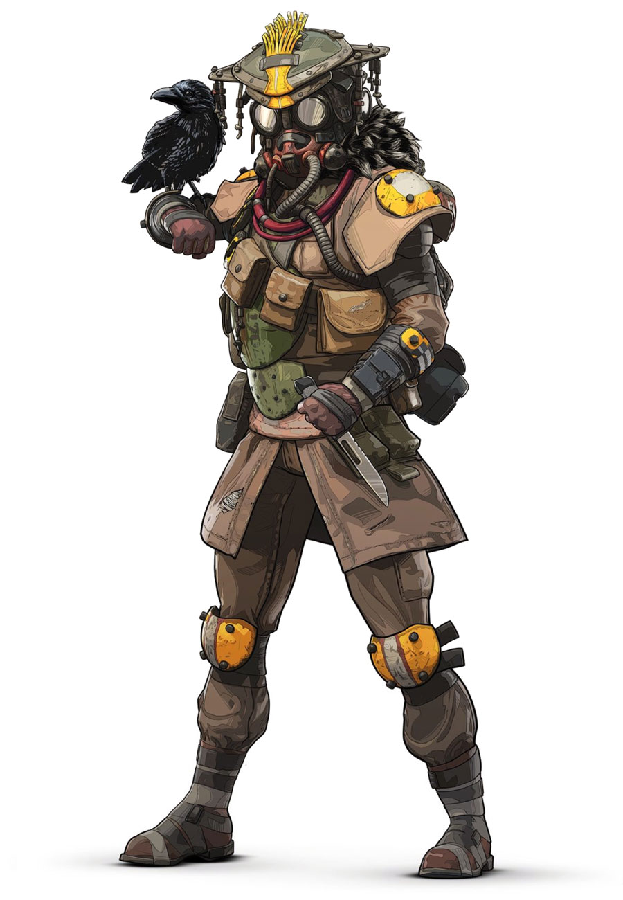 Bloodhound Artwork from Apex Legends