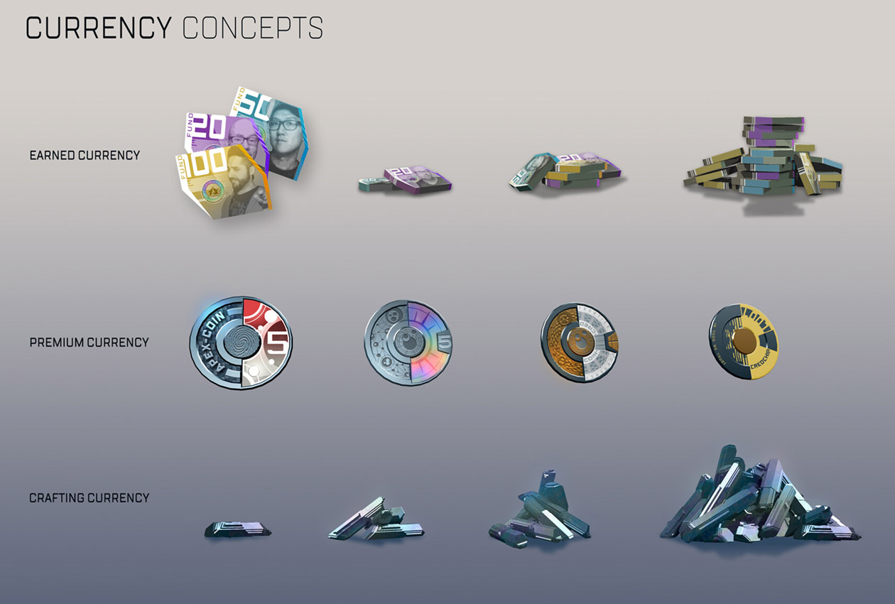 Currency Concepts from Apex Legends