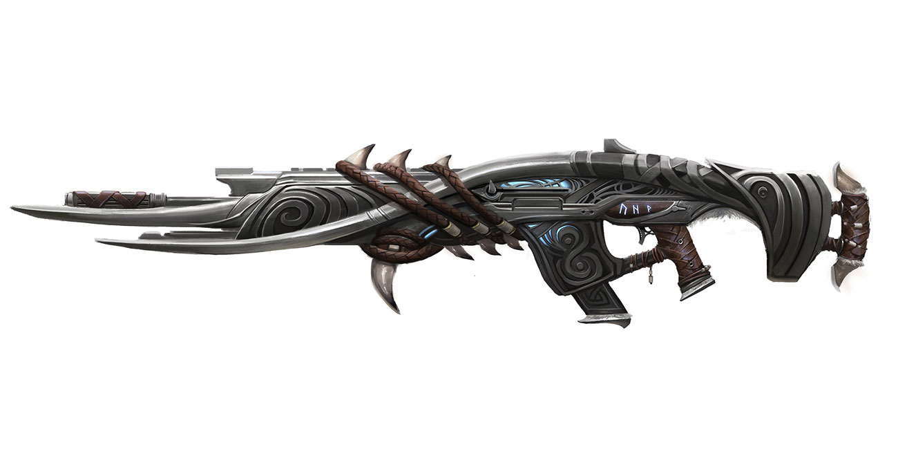 DMR Legendary Skin Concept Art from Apex Legends