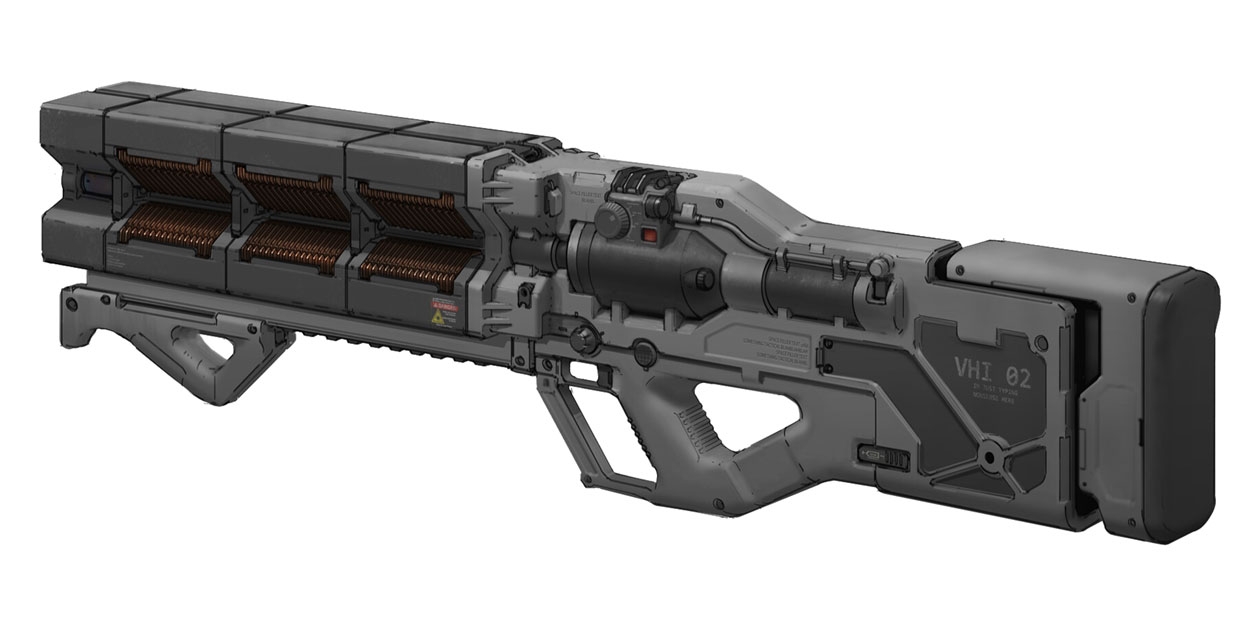 Havoc Rifle Final Concept Art from Apex Legends