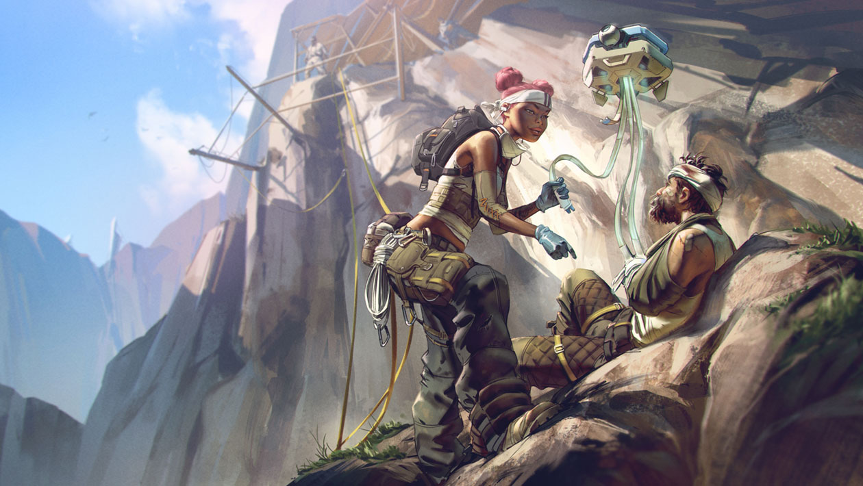 Lifeline Concept Artwork from Apex Legends