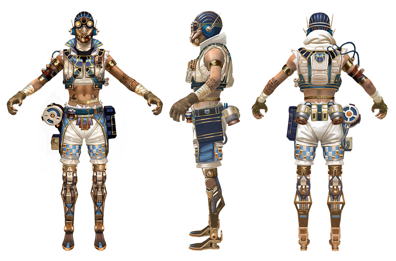 Octane Rare&plus; Skin Art from Apex Legends