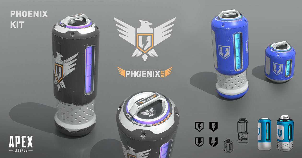 Phoenix Kit Artwork from Apex Legends