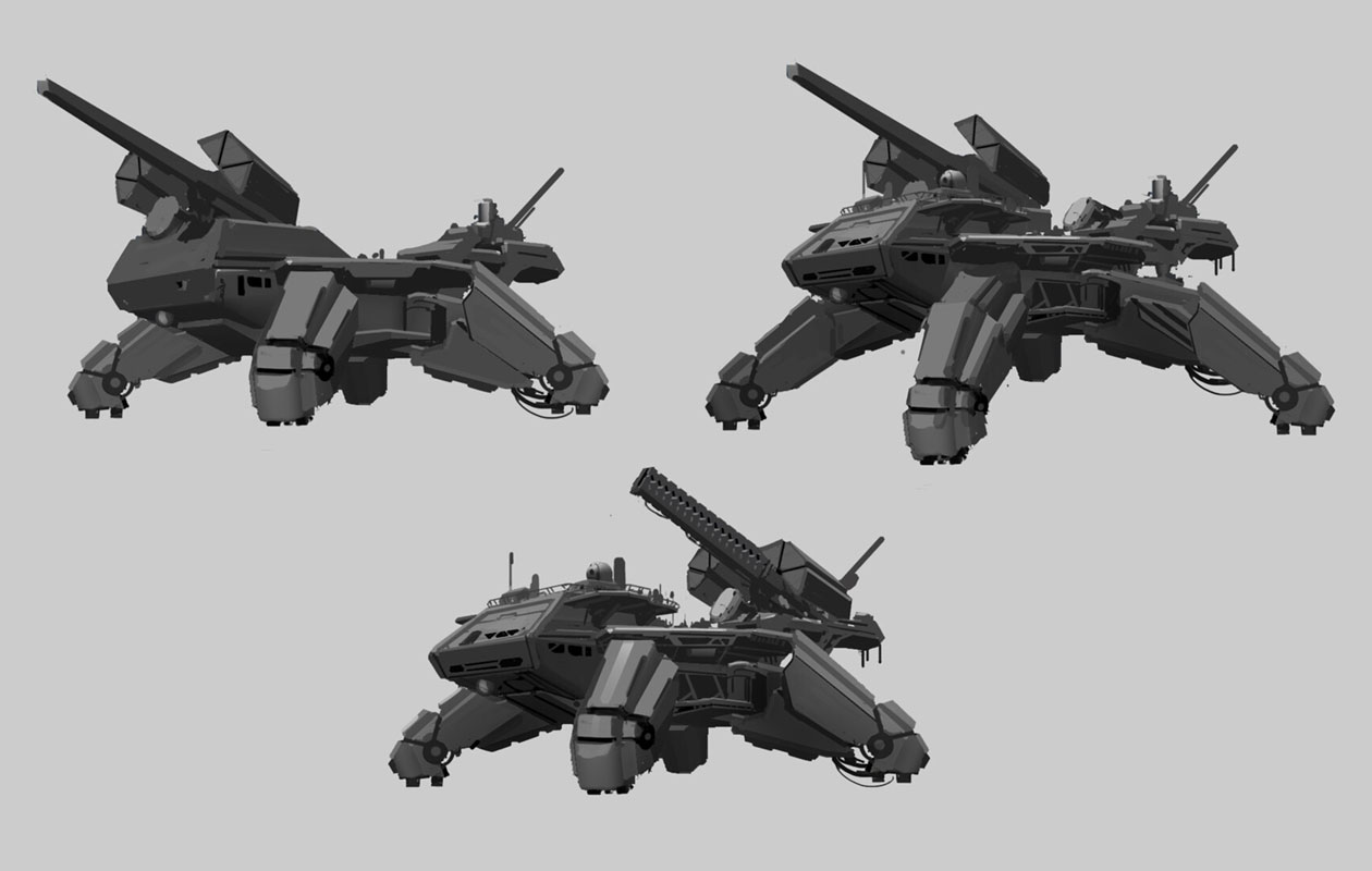 Supply Ship Early Concept Artwork from Apex Legends
