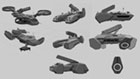 Supply Ship Sketches
