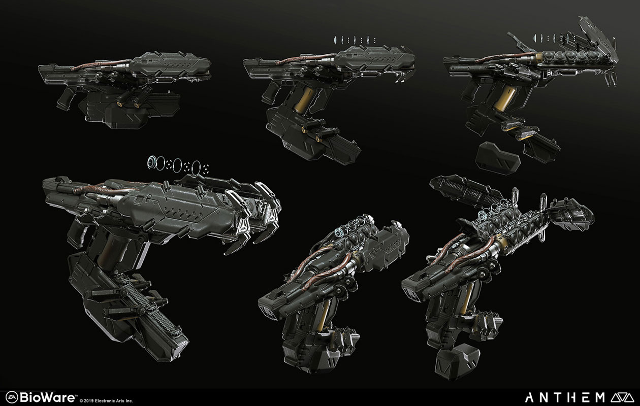 Dominion Kinesis Shot Art from Anthem