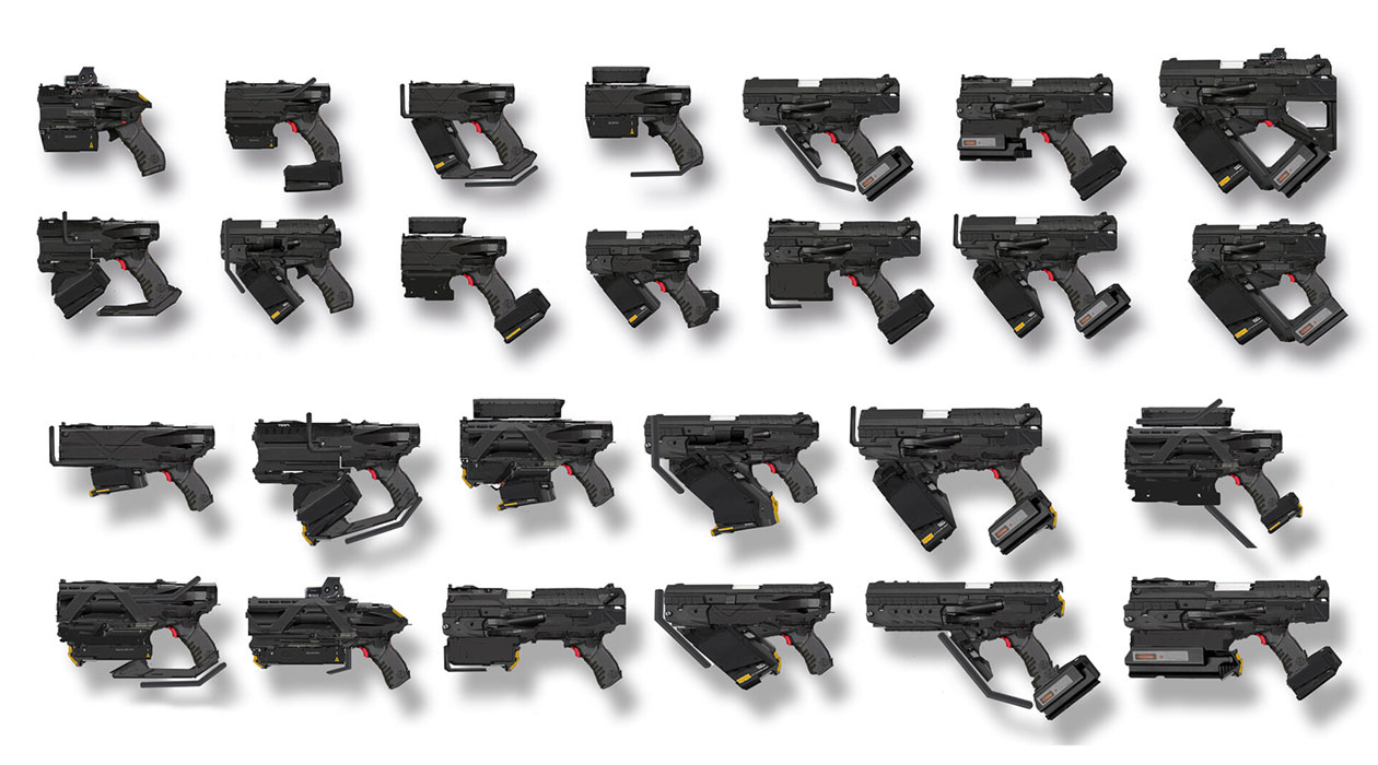 Freelancer Pistol Art from Anthem