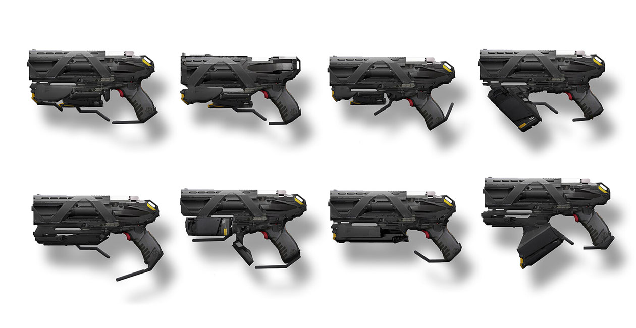 Freelancer Pistol Artwork from Anthem