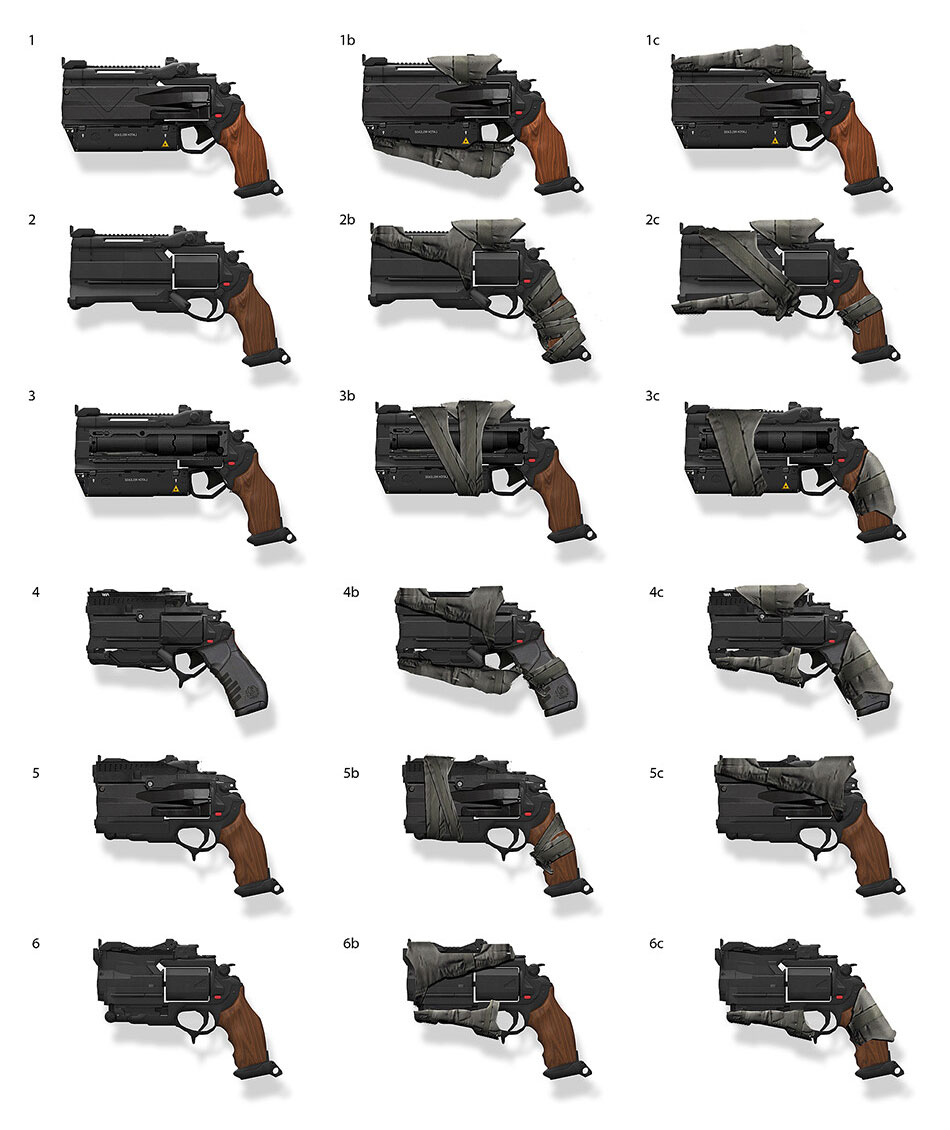 Freelancer Pistol Designs from Anthem
