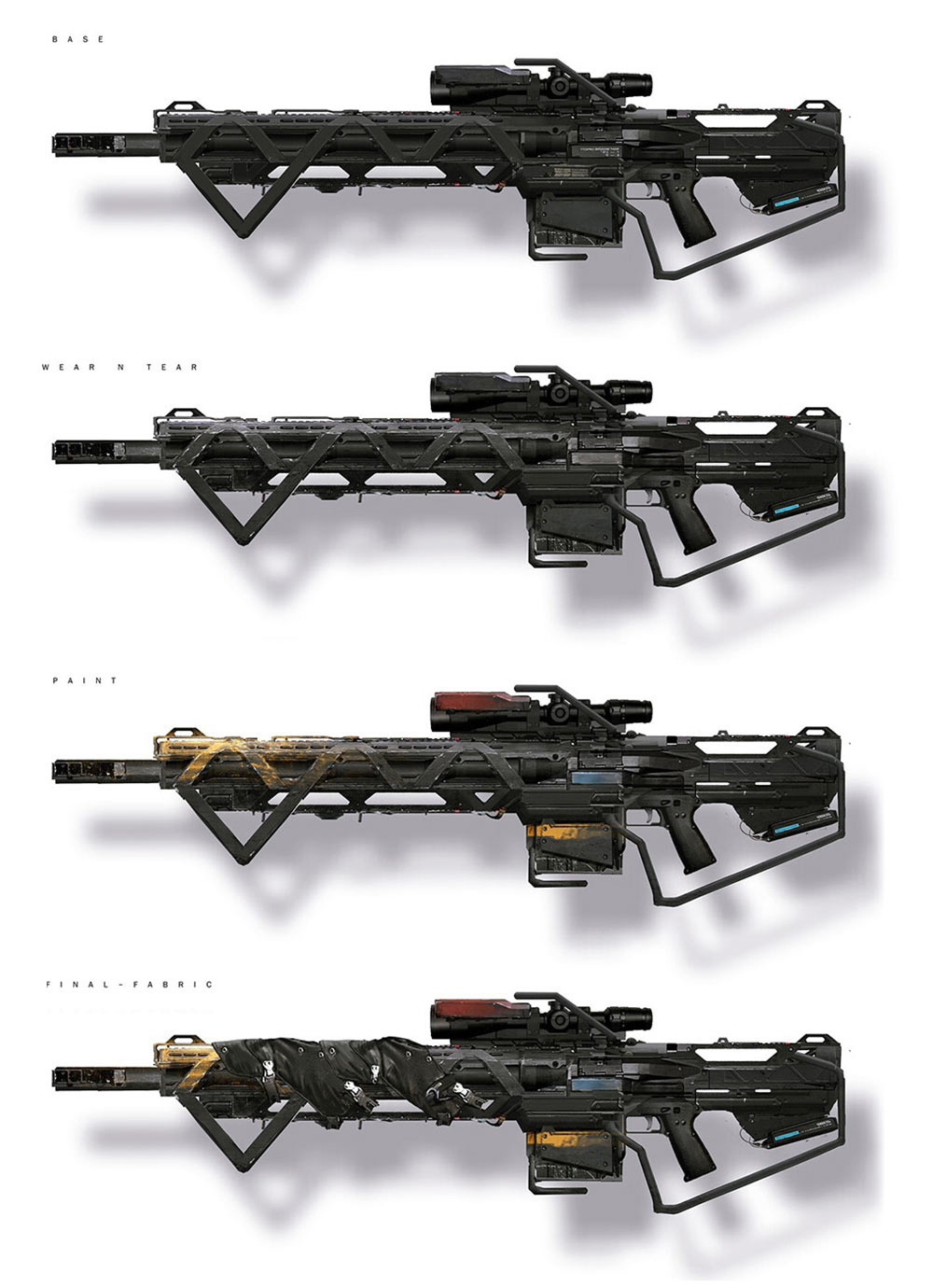 Freelancer Sniper Rifle Art from Anthem
