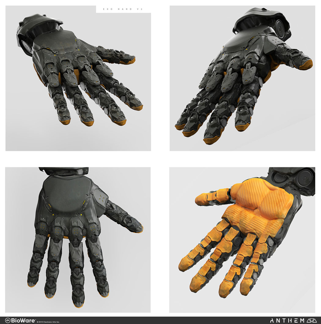 Lancer Hand Art from Anthem