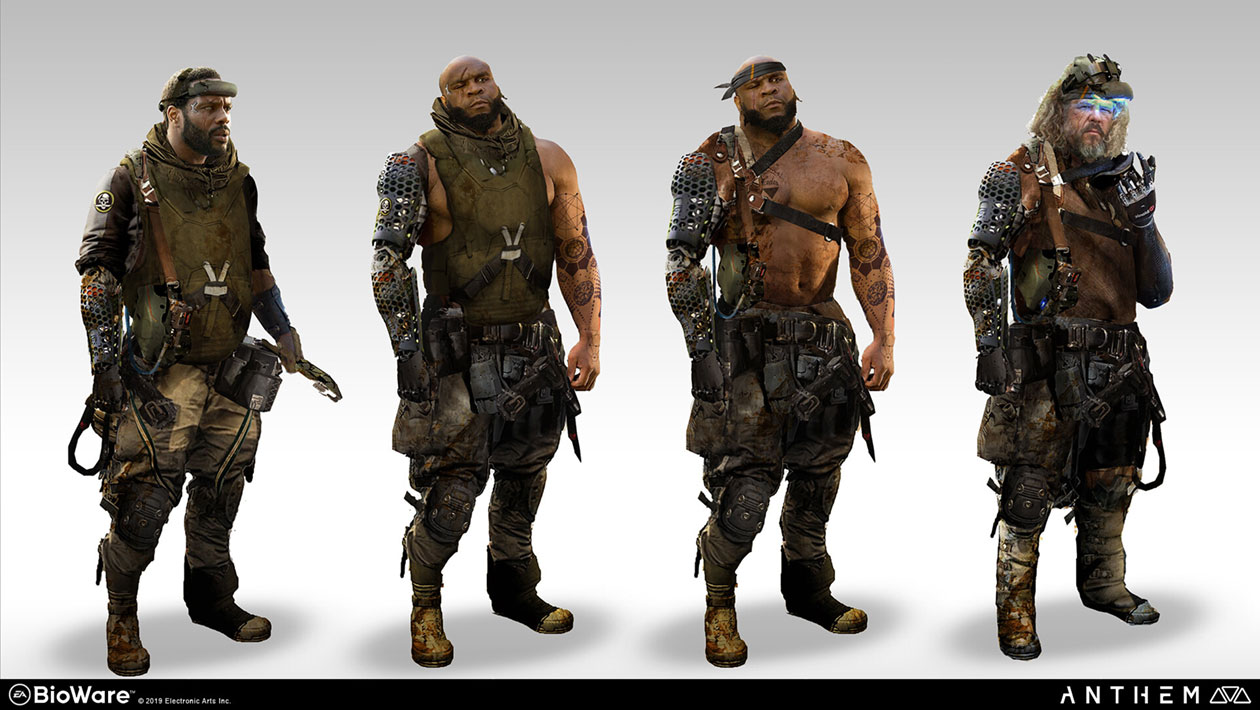 Male Crew Designs from Anthem