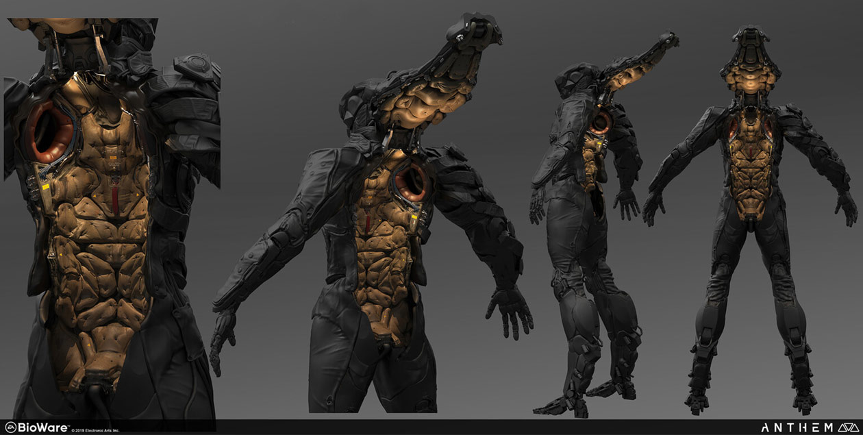 Storm Exosuit Backside Art from Anthem