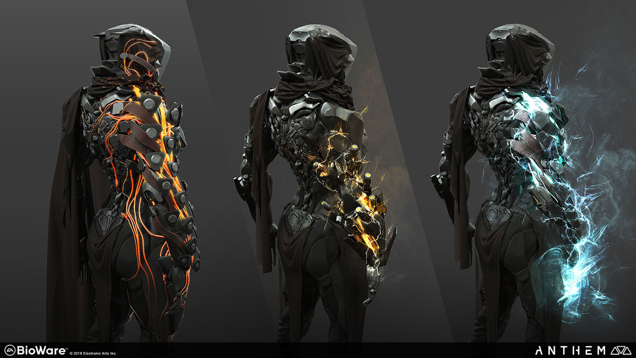 Storm Exosuit Effects Art from Anthem