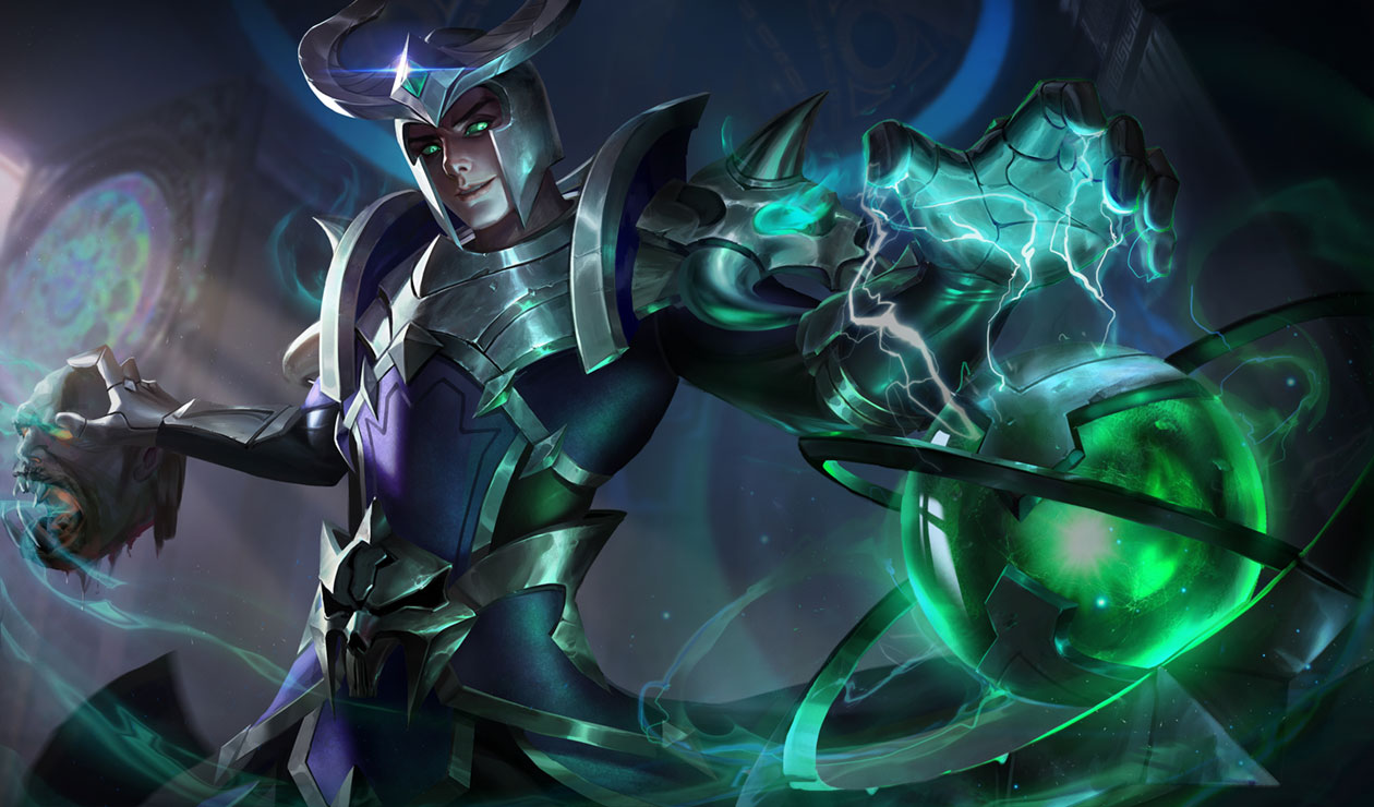 Voidweaver Aleister Concept Art from Arena of Valor