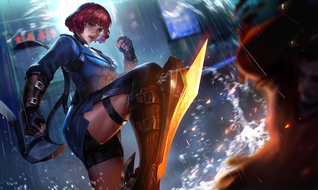 Athanor's Finest Amily Concept Art from Arena of Valor