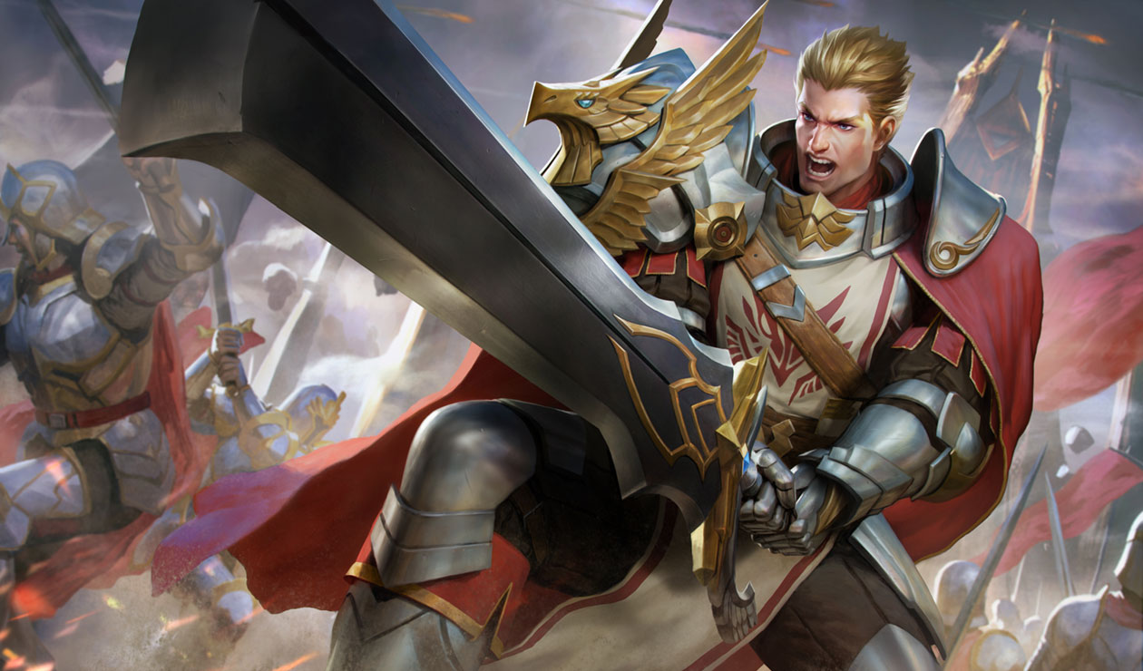 Arthur Concept Art from Arena of Valor