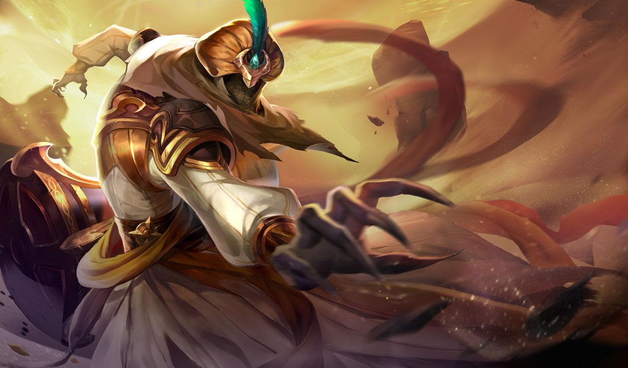Djinn Azzen'ka Concept Art from Arena of Valor