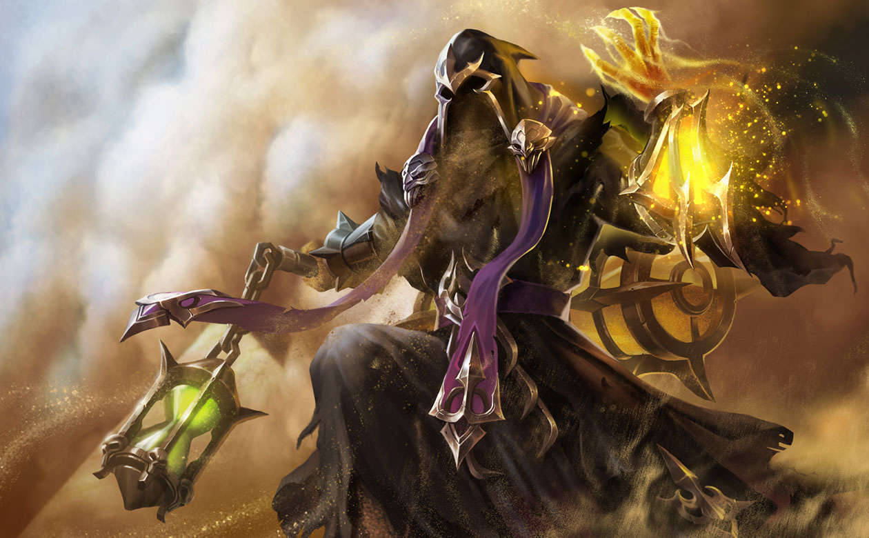 Azzen'ka Concept Art from Arena of Valor