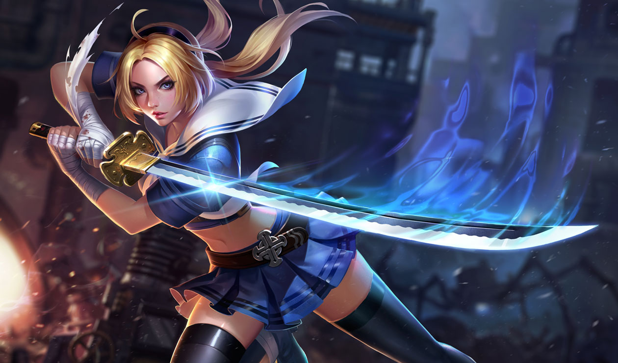 Sailor Butterfly Concept Art from Arena of Valor