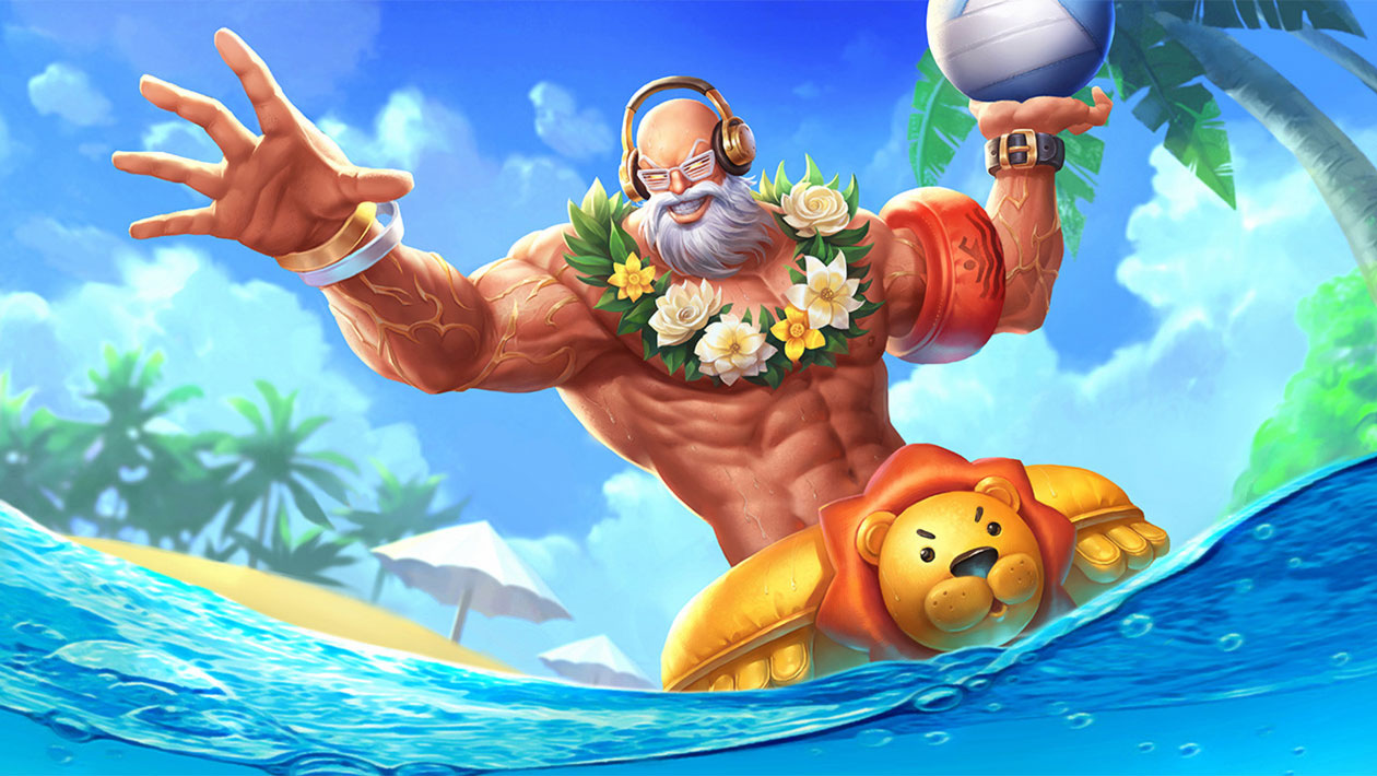 Summer Bash Gildur Concept Art from Arena of Valor