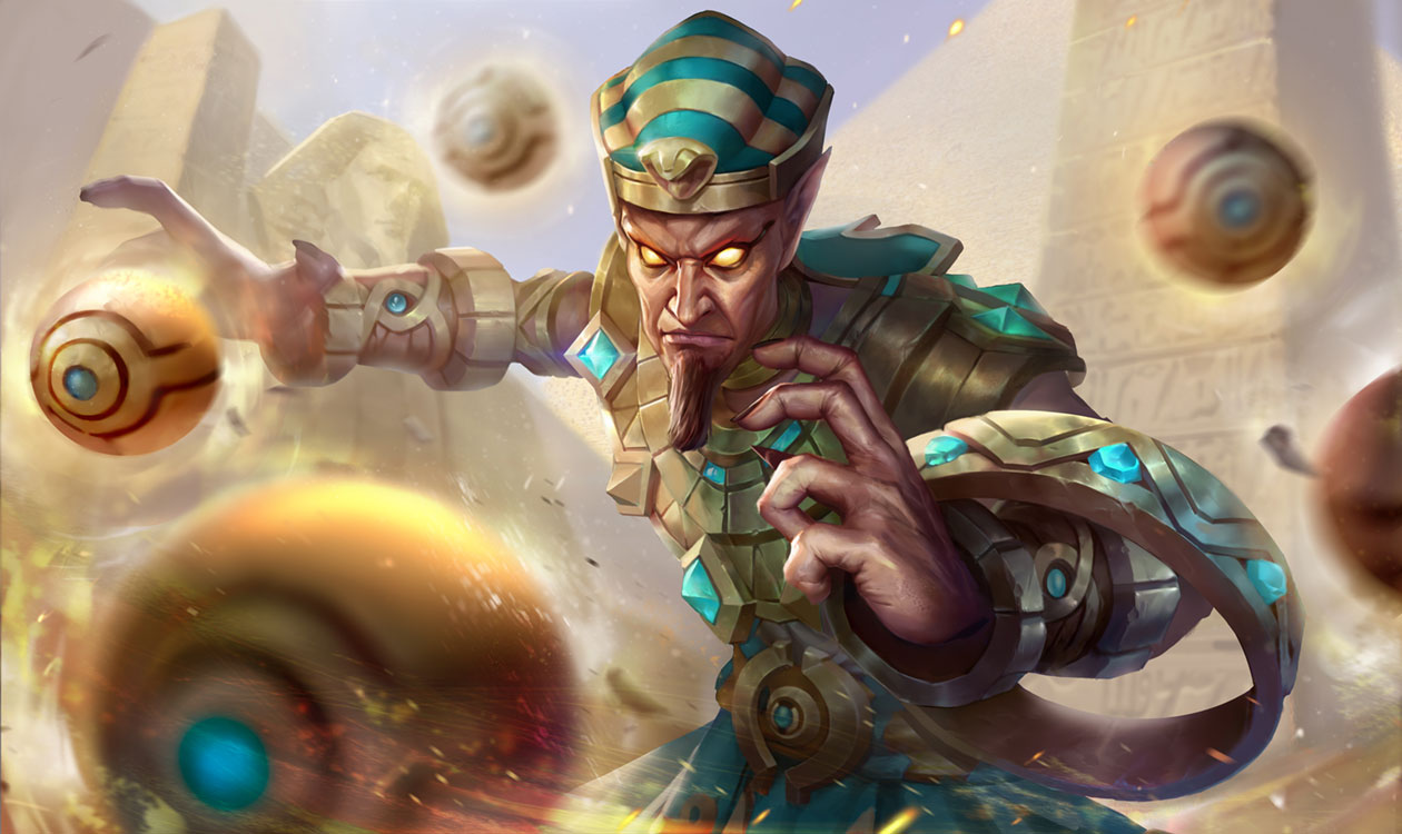 Aten Jinnar Concept Art from Arena of Valor