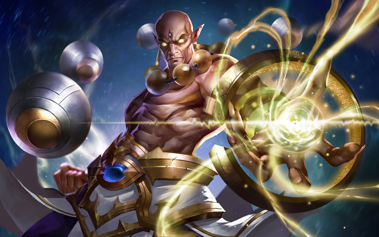 Jinnar Concept Art from Arena of Valor