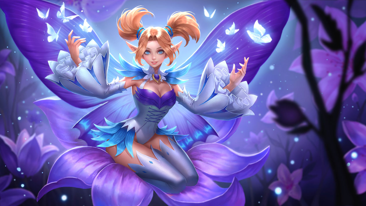 Flowerchild Krixi Concept Art from Arena of Valor