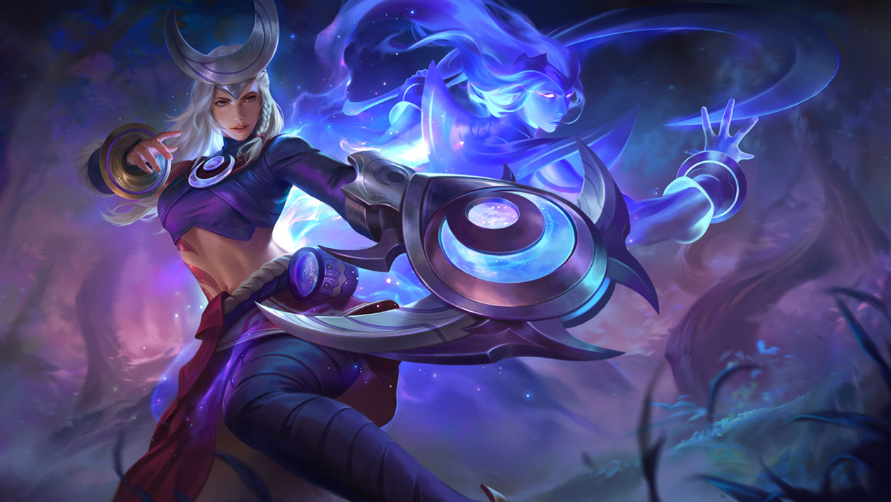 Lindis Concept Art from Arena of Valor