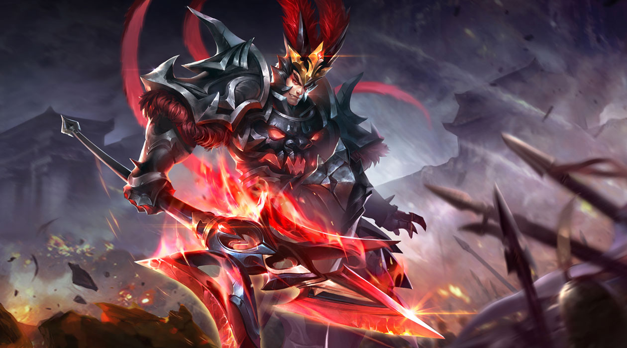 Lu Bu Concept Art from Arena of Valor