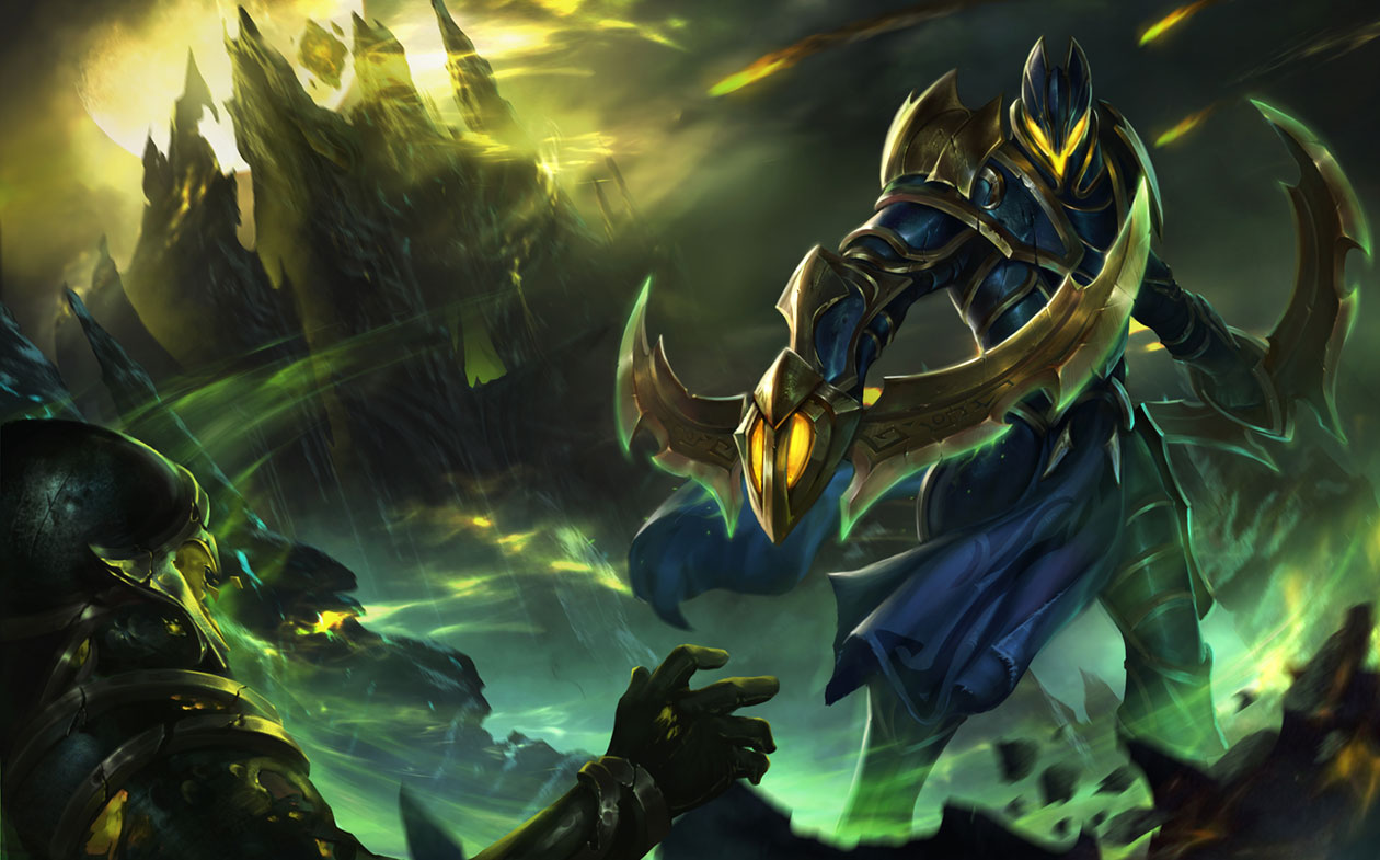 Demonic Nakroth Concept Art from Arena of Valor