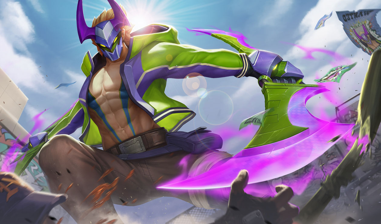 Neon Nakroth Concept Art from Arena of Valor