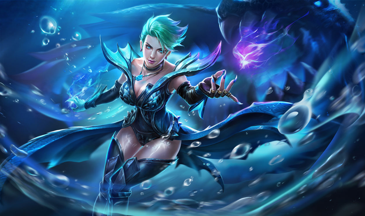 Azure Natalya Concept Art from Arena of Valor