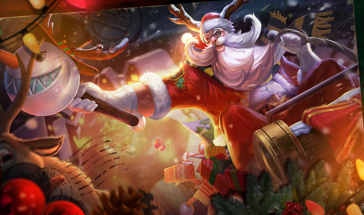 Snow Festival Ormarr Concept Art from Arena of Valor