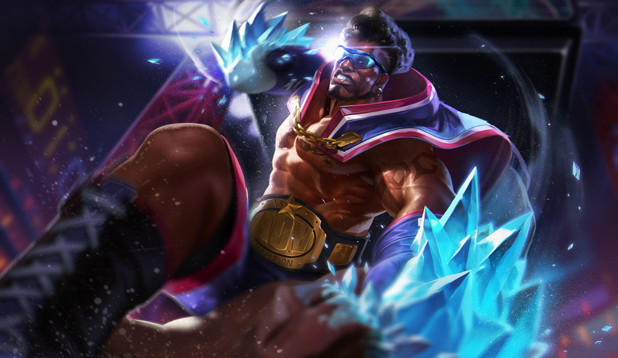 Frostbite Raz Concept Art from Arena of Valor