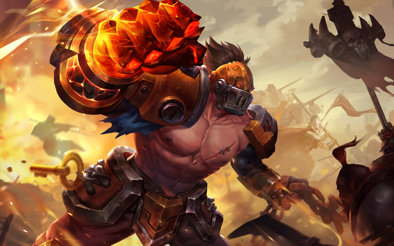 Linebacker Skud Concept Art from Arena of Valor