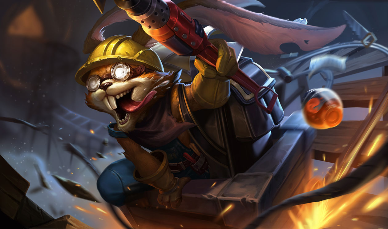Demolition Slimz Concept Art from Arena of Valor