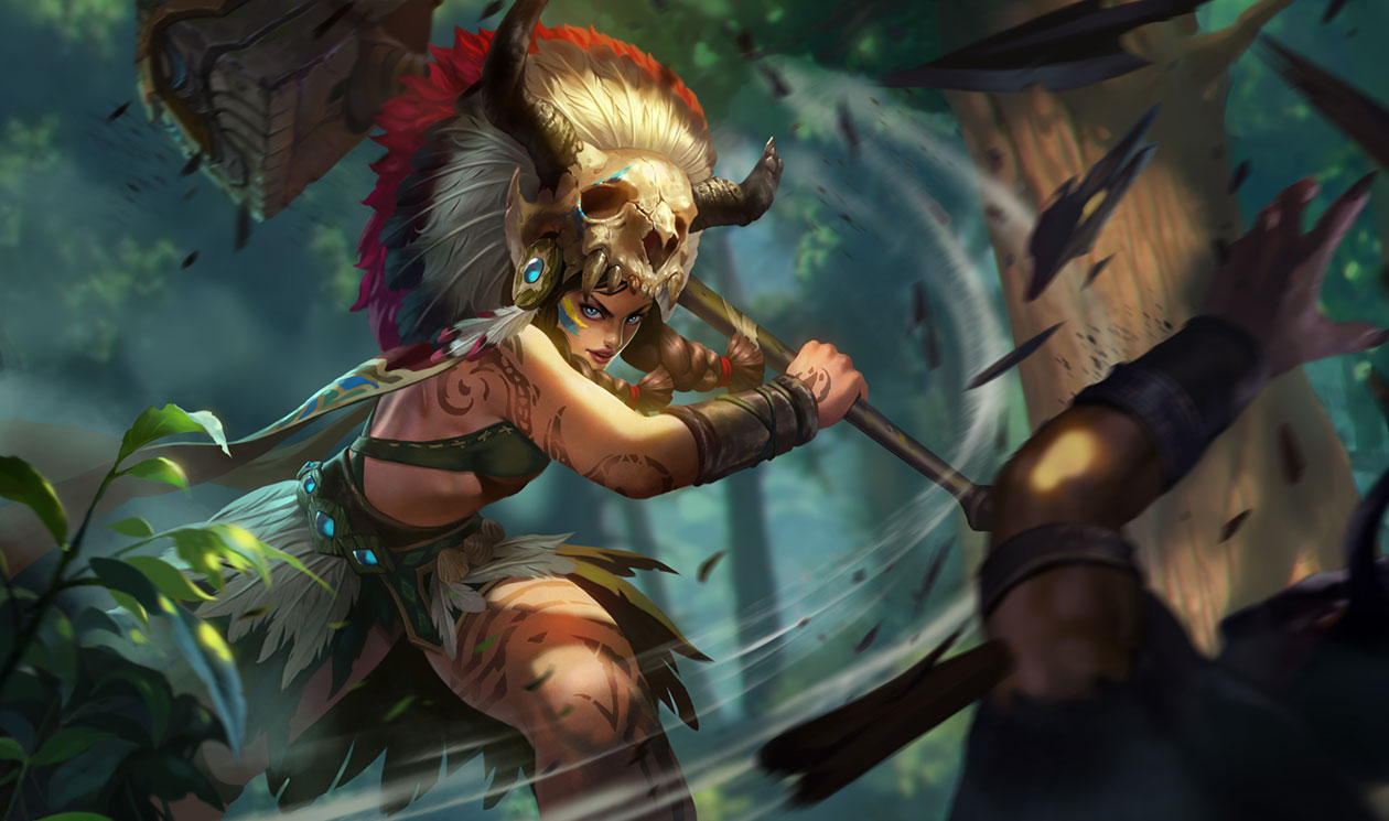Tribal Chief Taara Concept Art from Arena of Valor