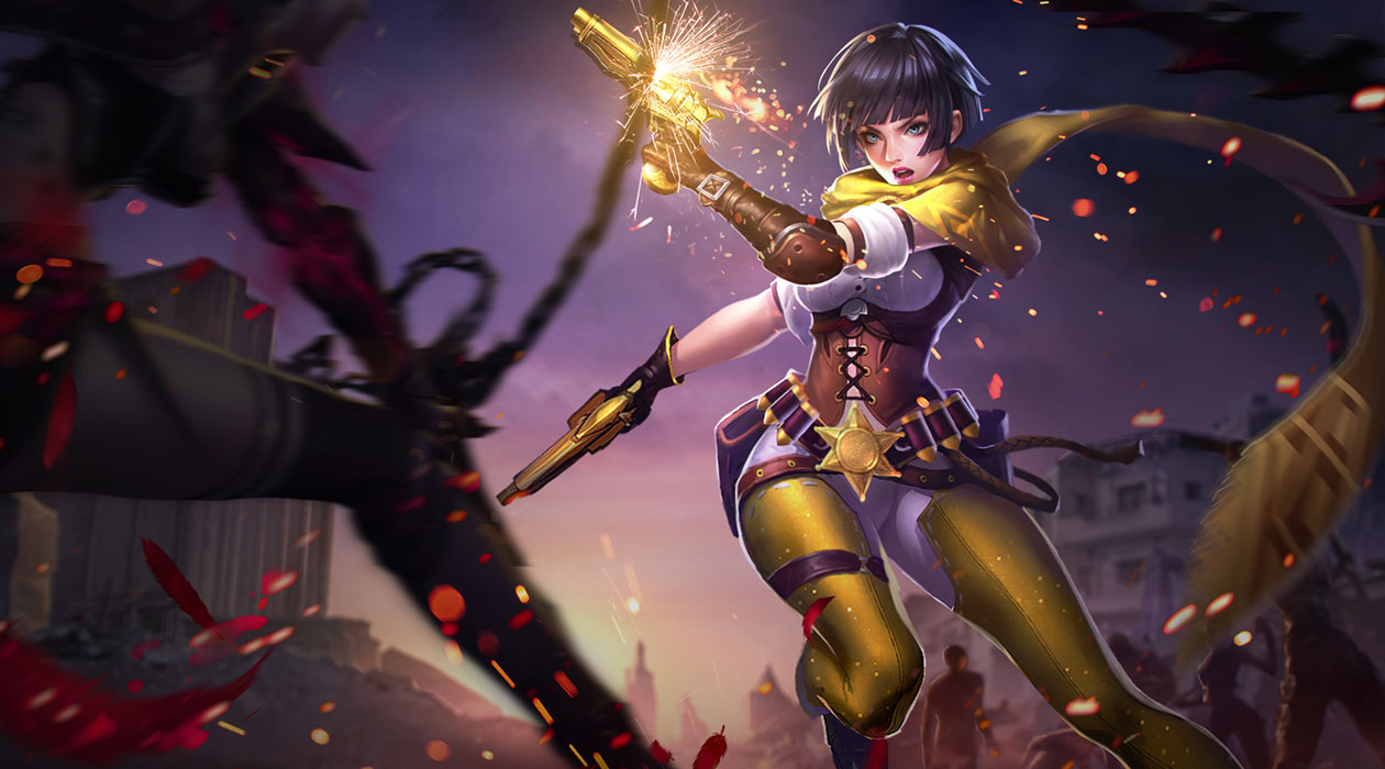 Violet Concept Art from Arena of Valor