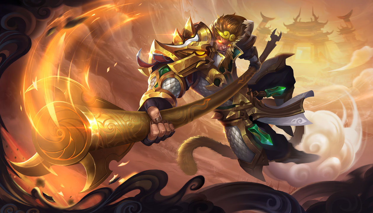 Wukong Concept Art from Arena of Valor