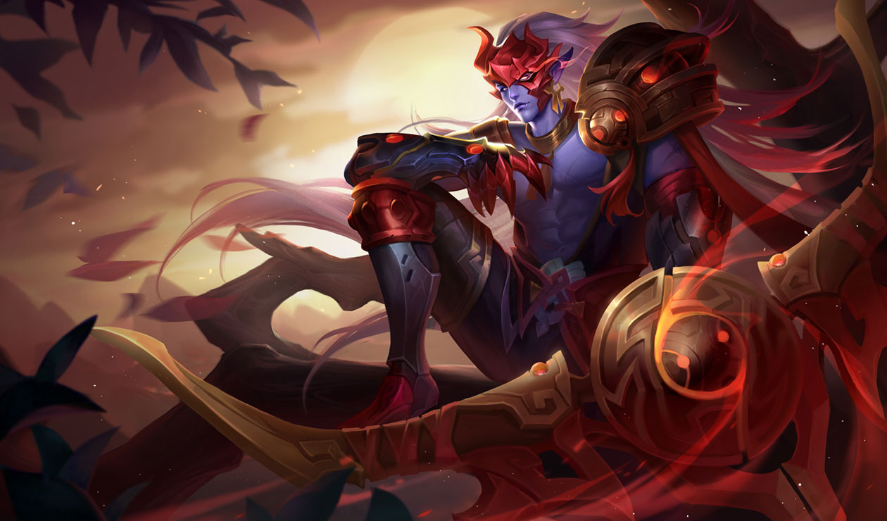 Ghost Samurai Yorn Concept Art from Arena of Valor
