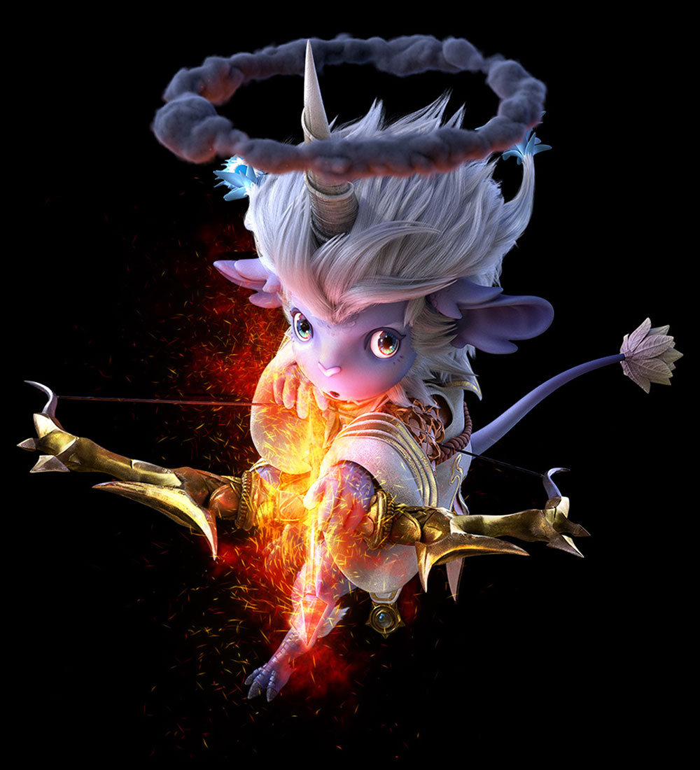 Kirin Concept Art from Astellia