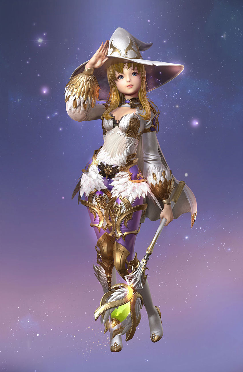 Mage Concept Art from Astellia