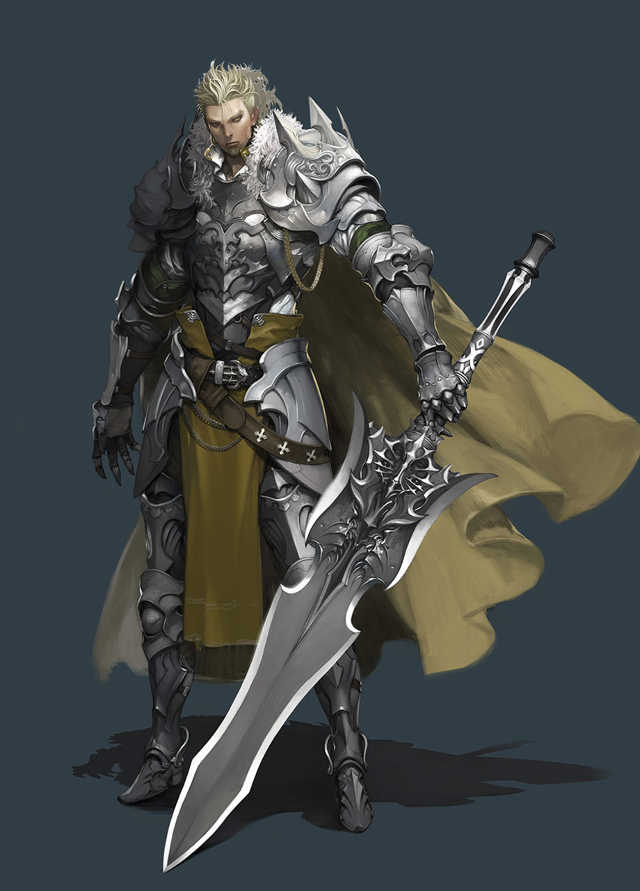 Warrior Concept Art from Astellia
